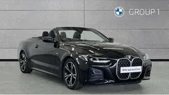 Black sapphire metallic paint Used 2024 BMW 420 M Sport Cabriolet | £40,990 (Fair price)