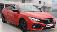 Red Used 2018 Honda Civic Sport Hatchback | £14,299 (Fair price)