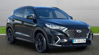 Second-hand Hyundai Tucson N Line 136 CP (100 kW) 2020 Negru SUV