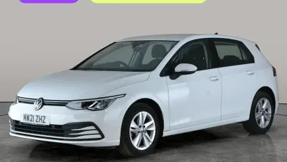 Used VW Golf VIII Life 131 HP (96 kW) 2021 White Hatchback