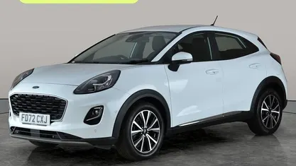 Used Ford Puma Titanium 125 HP (91 kW) 2023 White Hatchback