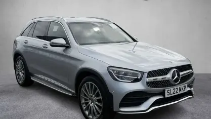 Used Mercedes GLC300 AMG line 245 HP (180 kW) 2022 Silver SUV