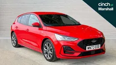 Red Used 2023 Ford Focus ST-Line Hatchback | £15,045 (Fair price)