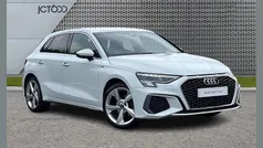White Used 2023 Audi A3 S-Line Hatchback | £24,536 (Fair price)