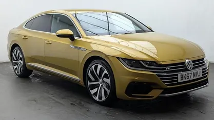 Yellow Used 2017 VW Arteon R-line Hatchback | £16,850 (Fair price)
