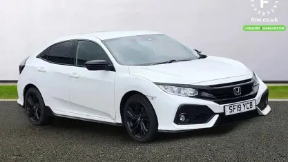 Used Honda Civic Dynamic 126 HP (92 kW) 2019 White Hatchback