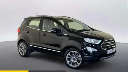 Used Ford Ecosport Titanium 125 HP (91 kW) 2019 Black SUV