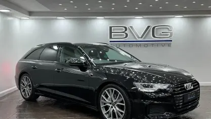 Used Audi A6 Black Edition 204 HP (150 kW) 2023 Black Estate