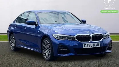 Used BMW 330e M Sport 292 HP (214 kW) 2020 Blue Sedan