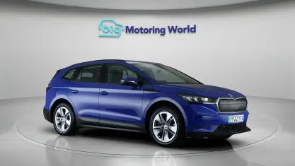 Used Skoda Enyaq iV ecoSuite 150 kW (204 HP) 2022 Blue SUV