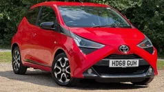 Red pop Used 2019 Toyota Aygo Trend Hatchback | £8,330 (Fair price)