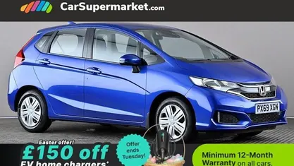 Used Honda Jazz S 102 HP (75 kW) 2019 Blue Hatchback