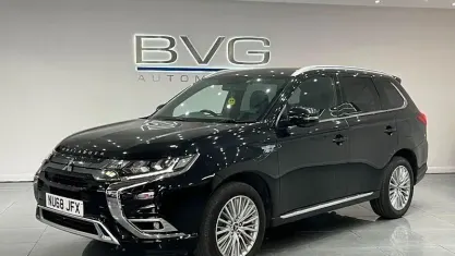 Used Mitsubishi Outlander P-HEV 177 HP (130 kW) 2018 Black Estate
