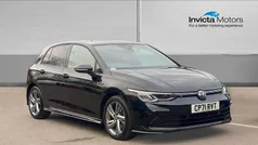 Black Used 2022 VW Golf VIII R-line Hatchback | £16,700 (Fair price)
