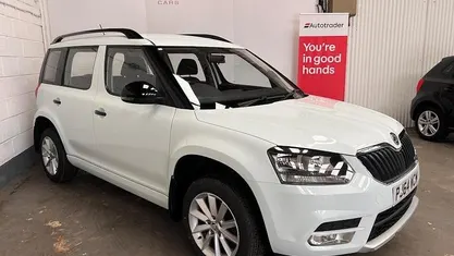 White Used 2014 Skoda Yeti GreenLine SUV | £7,895 (Fair price)