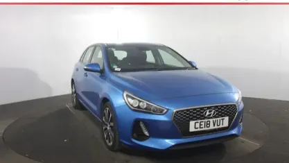 Usado Hyundai i30 SE 110 HP (80 kW) 2018 Azul Citadino