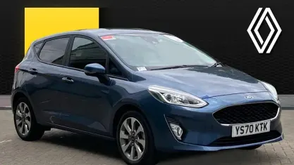 Used Ford Fiesta Trend 125 HP (91 kW) 2020 Blue Hatchback