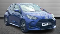 Blue Used 2022 Toyota Yaris Hybrid Design Hatchback | £16,401 (Good price)