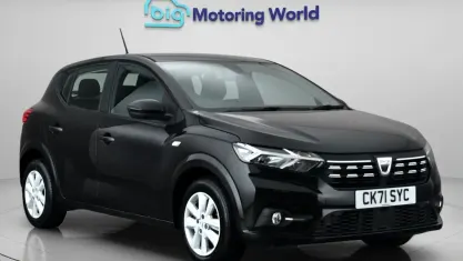 Used Dacia Sandero Comfort 91 HP (66 kW) 2021 Black Hatchback