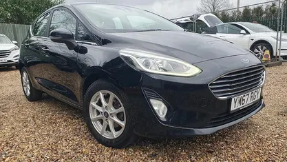 Used Ford Fiesta Zetec 86 HP (63 kW) 2018 Black Hatchback