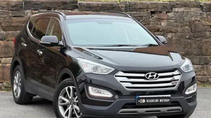 Used Hyundai Santa Fe Premium 197 HP (144 kW) 2014 Black SUV