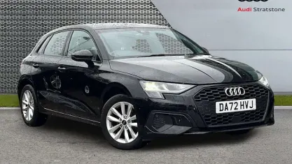 Used Audi A3 Sportback 110 HP (80 kW) 2022 Black Hatchback