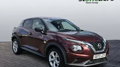 Used Nissan Juke N-Connecta 114 HP (83 kW) 2025 Red SUV