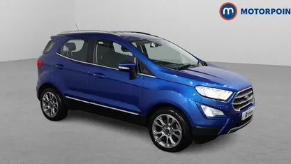 Blue Used 2019 Ford Ecosport Titanium SUV | £12,549 (Fair price)