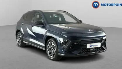 Used Hyundai Kona N Line 137 HP (100 kW) 2025 Blue SUV
