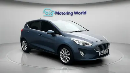 Used Ford Fiesta Titanium 95 HP (69 kW) 2020 Blue Hatchback