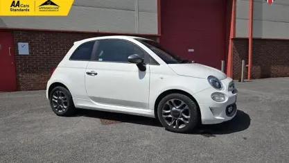 Used Fiat 500 S 69 HP (50 kW) 2017 White Hatchback