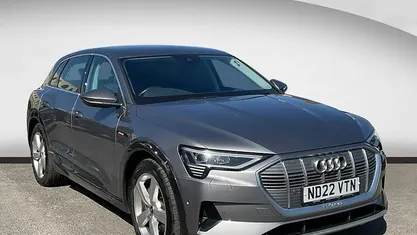 Used Audi e-tron Advanced 300 kW (408 HP) 2022 Grey SUV