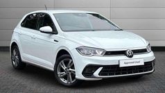 White Used 2022 VW Polo R-line Hatchback | £16,095 (Fair price)