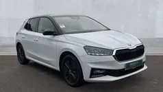 Moon white metallic black roof Used 2023 Skoda Fabia Colour Edition Hatchback | £15,190 (Fair price)