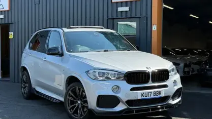 Used BMW X5 M Sport 258 HP (189 kW) 2017 Silver SUV