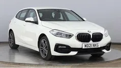 White Used 2021 BMW 118 Sport Line Hatchback | £19,995 (Good price)