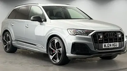 Used Audi SQ7 Black Edition 507 HP (372 kW) 2023 Satellite silver metallic/satellite silver metalli SUV