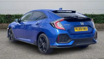 Used Honda Civic Sport 126 HP (92 kW) 2019 Blue Hatchback