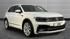 White Used 2019 VW Tiguan R-line SUV | £20,750 (Fair price)