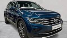 Blue Used 2021 VW Tiguan Elegance SUV | £24,199 (Fair price)