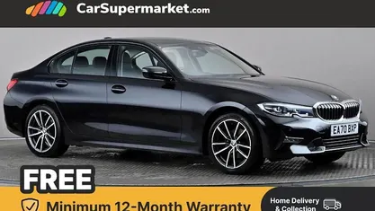 Used BMW 320 Sport Line 184 HP (135 kW) 2020 Black Sedan
