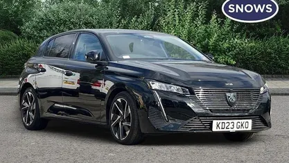 Used Peugeot 308 Allure Premium 131 HP (96 kW) 2023 Black Hatchback