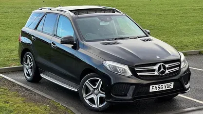 Used Mercedes GLE250 AMG Line Premium 204 HP (150 kW) 2016 Black Estate