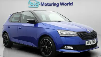 Used Skoda Fabia Monte Carlo 95 HP (69 kW) 2021 Blue Hatchback