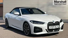 White Used 2022 BMW 420 M Sport Cabriolet | £29,188 (Fair price)