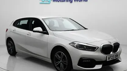 Used BMW 116 Sport Line 116 HP (85 kW) 2023 White Hatchback