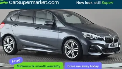 Begagnad BMW 218 M Sport 140 HK (102 kW) 2019 Grå Kombi