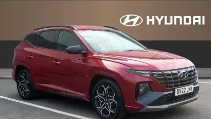 Used Hyundai Tucson N Line 150 HP (110 kW) 2022 Red SUV