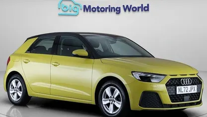 Begagnad Audi A1 Sportback 110 HK (80 kW) 2022 Gul Halvkombi