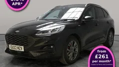 Black Used 2022 Ford Kuga ST-Line SUV | £18,407 (Fair price)